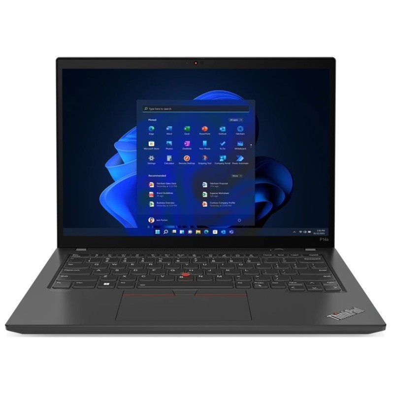 Portatil WorkStation Lenovo ThinkPad P14s G3 Corei5 1240P 8GB 512GB SSD 14" Video 4GB W11P Negro