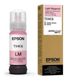 Botella De Tinta Epson T54C6 Light Magenta 70ml UltraChrome D6r-S SureLab SL-D500 SL-D540 SL-D570