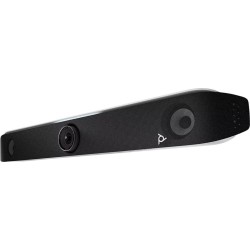Barra De Video Conferencia Poly Studio X52 4K 20 MP Para Salas Medianas USB HDMI WiFi Bluetooth Negra