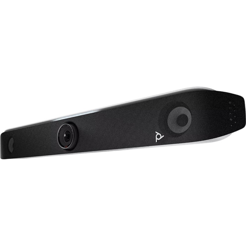 Barra De Video Conferencia Poly Studio X52 4K 20 MP Para Salas Medianas USB HDMI WiFi Bluetooth Negra