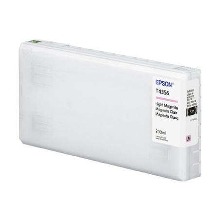 Cartucho De Tinta Epson T43S6 Light Magenta 200ml UltraChrome D6r-S SureLab D870