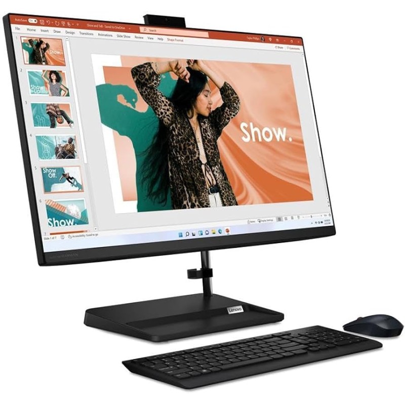 All In One Lenovo 27IAP7 Corei5 12450H 16GB 1TB SSD