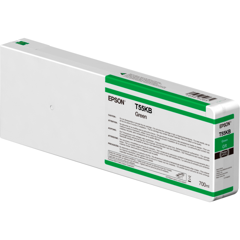 Cartucho De Tinta Epson T55KB Green Ultrachrome HDX 700ml P6000 P8000 P7000 P9000