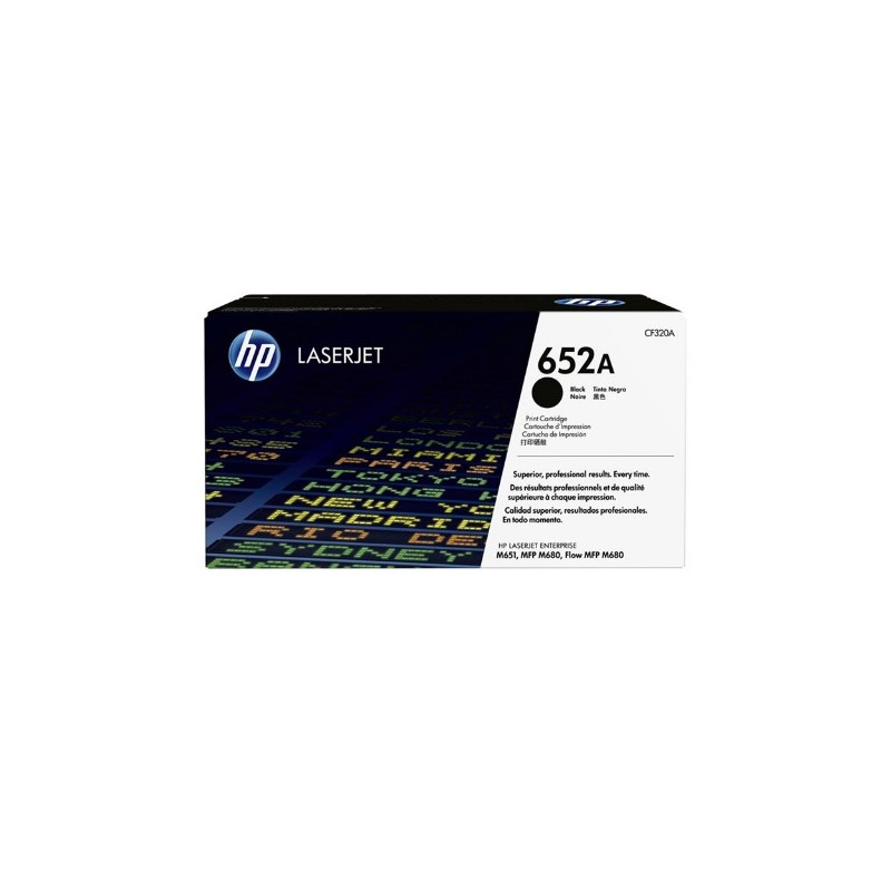 Toner HP 652A Negro 11.500 Paginas CF320A Original