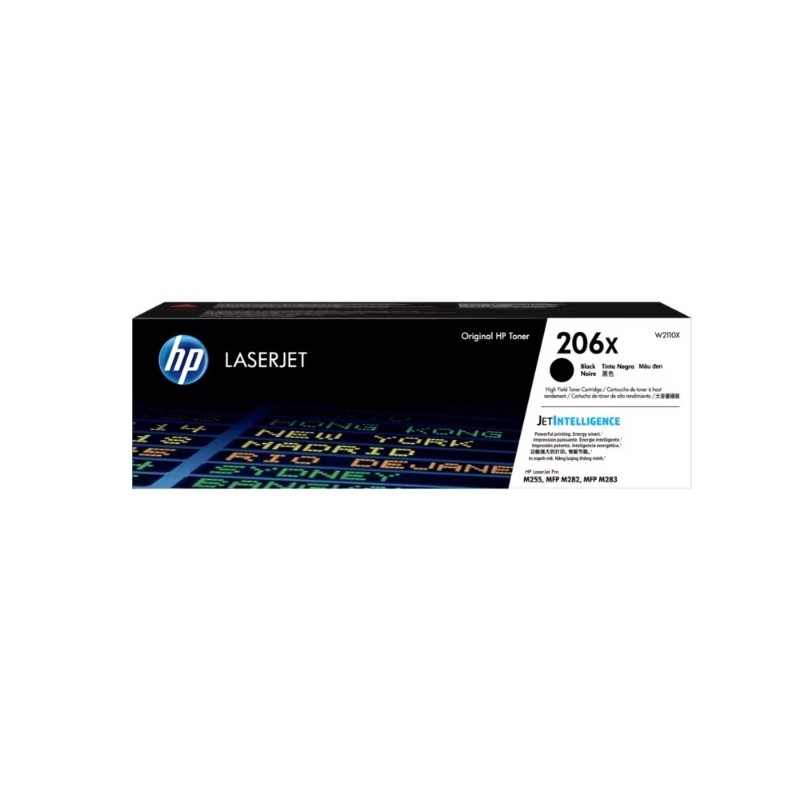 Toner HP 206X Negro 3.150 Paginas W2110X Original