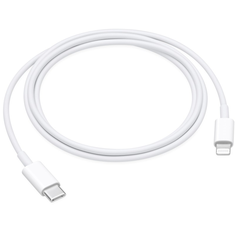 Cable Apple USB-C a Lightning 1Mt iPad iPhone MacBook iMac