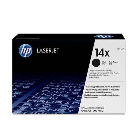 Toner HP 14X Negro 17.500 Paginas CF214X Original