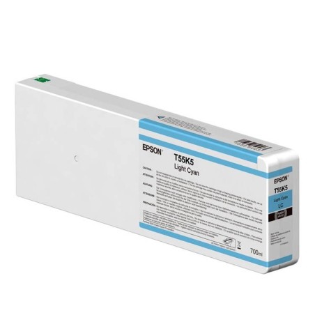 Cartucho De Tinta Epson T55K5 Light Cyan Ultrachrome 700ml P6000 P8000 P7000 P9000