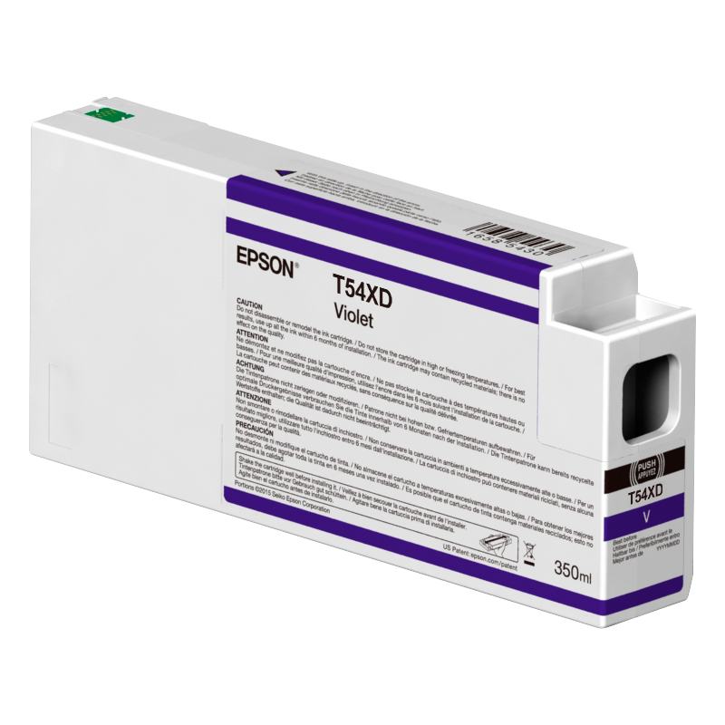 Cartucho De Tinta Epson T54XD Violet Ultrachrome HDX 350ml SureColor P7000V P9000V