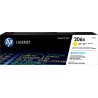 Toner HP 206X Amarillo 2.450 Paginas W2112X Original