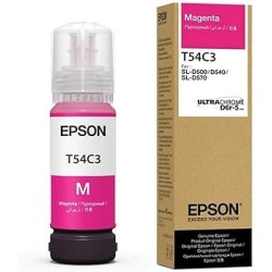 Botella De Tinta Epson T54C3 Magenta 70ml UltraChrome D6r-S SureLab SL-D500 SL-D540 SL-D570