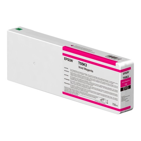 Cartucho De Tinta Epson T55K3 Vivid Magenta Ultrachrome 700ml P6000 P8000 P7000 P9000