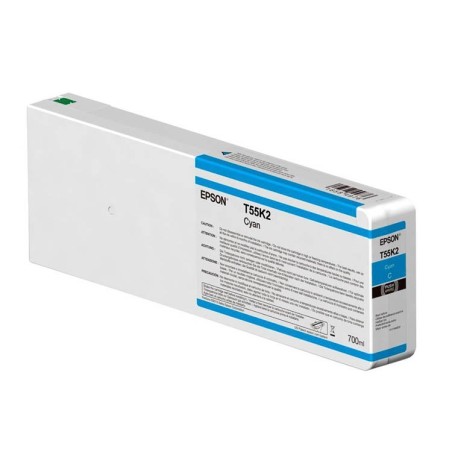 Cartucho De Tinta Epson T55K2 Cyan Ultrachrome 700ml P6000 P8000 P7000 P9000