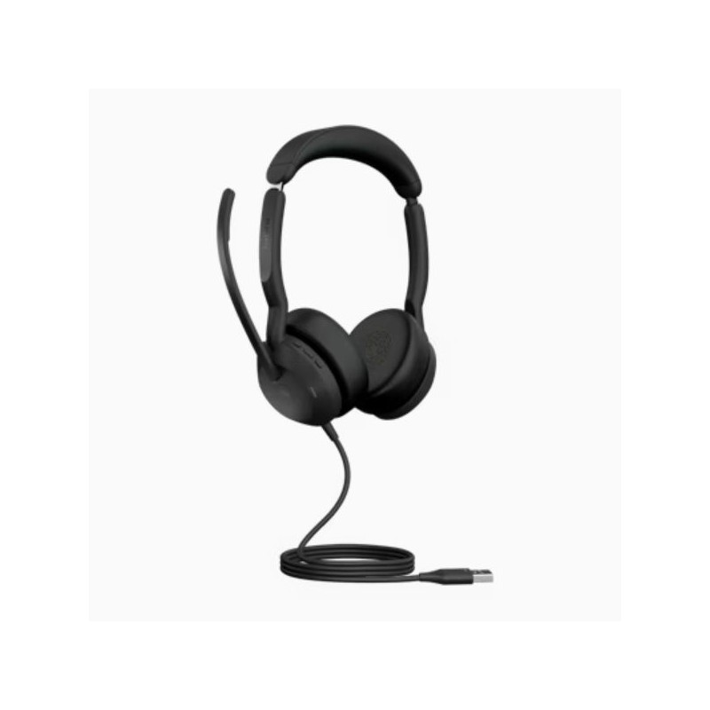 Diadema Audifonos Jabra Evolve2 50 Duo MS Stereo USB-A Bluetooth Con Microfono