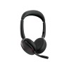 Diadema Audifonos Jabra Evolve2 65 Flex Duo MS Stereo USB-A Bluetooth Con Microfono Link 380