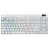 Teclado Logitech PRO X60 Inalambrico Gaming LightSpeed Blanco 920-011921