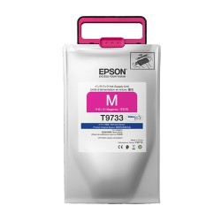 Bolsa De Tinta Epson T9733 Magenta 22.000 Paginas WF-C869R DURABrite Pro
