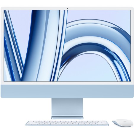 iMac 24" Pulgadas M3 8GB 512GB SSD Azul MacOs Pantalla Retina