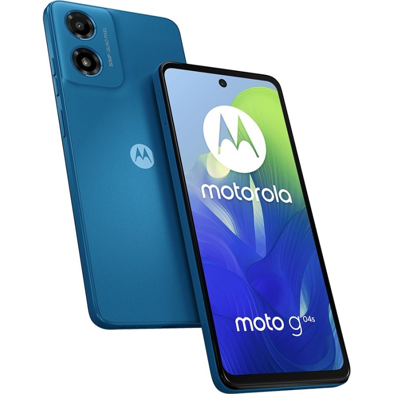 Celular Motorola Moto G04s 6.56" Azul 4GB 64GB