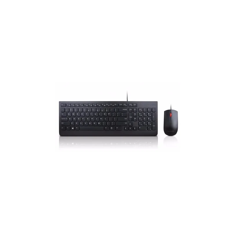 Combo Teclado Mouse Lenovo Essential USB Español
