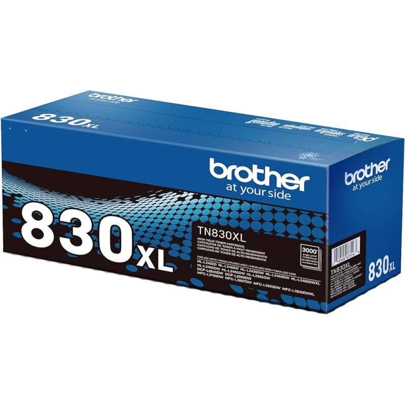 Toner Brother TN830XL Negro 3.000 Paginas TN830XL Original