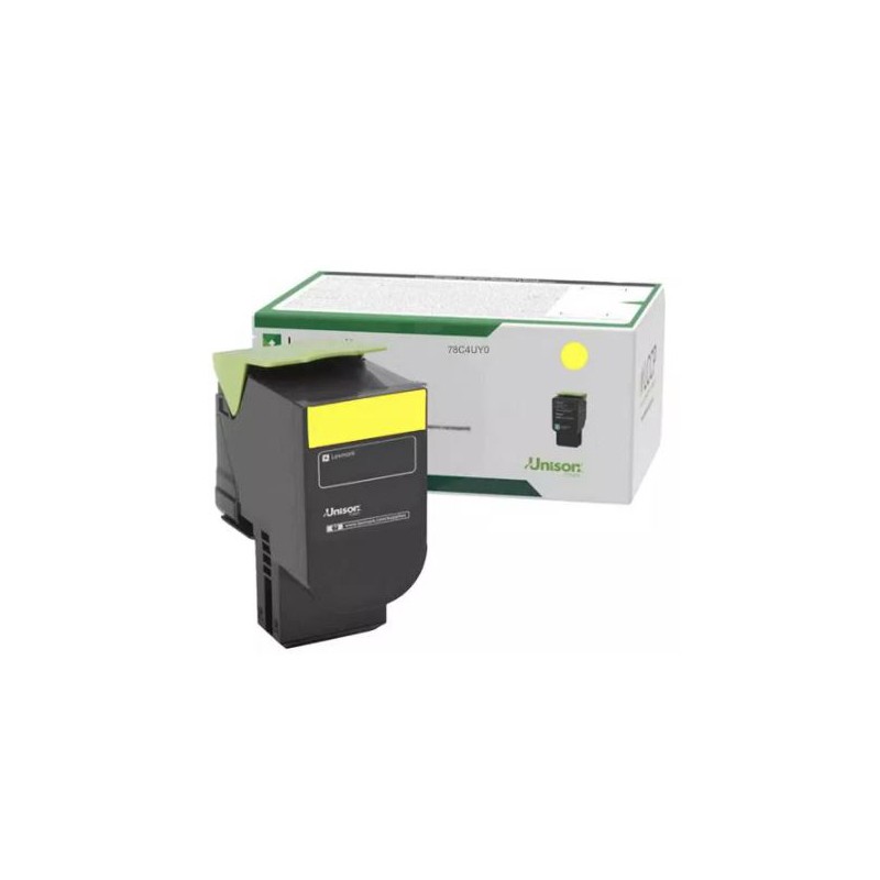 Toner Lexmark 78C4UY0 Yellow 7.000 Paginas CX622 CX625 Cs521 CS622