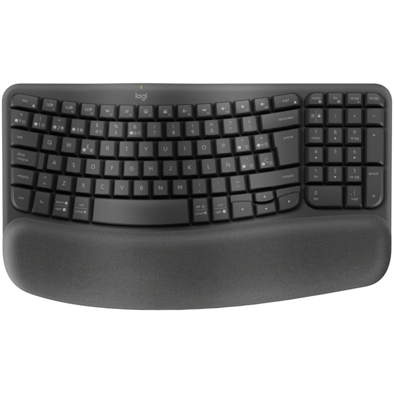 Teclado Logitech Wave Keys for Business Inalambrico Graphite USB