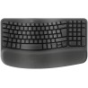 Teclado Logitech Wave Keys for Business Inalambrico Graphite USB