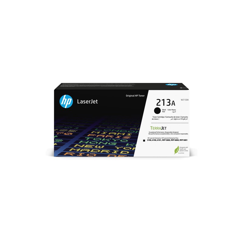 Toner HP 213A Negro 3.500 Paginas W2130A Original