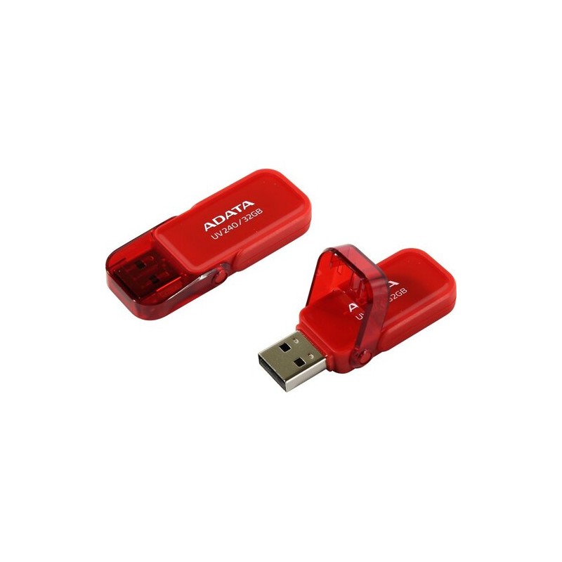 Memoria USB 2.0 32GB Adata UV240 Rojo