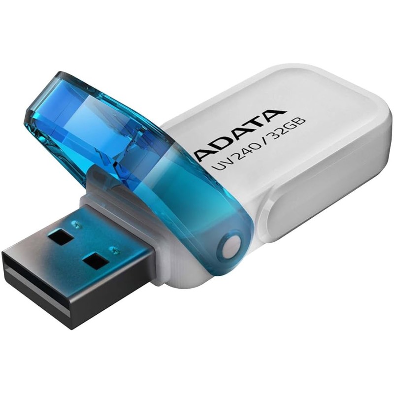 Memoria USB 2.0 32GB Adata UV240 Blanco