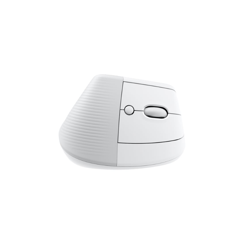 Mouse Logitech Lift Vertical Ergonomic Blanco