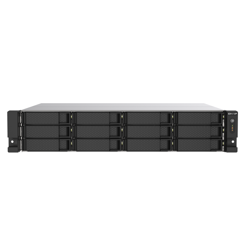 NAS QNAP 2U 12-Bay NAS/iSCSI IP-SAN AMD Ryzen