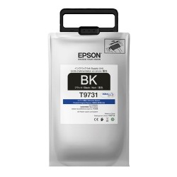 Bolsa De Tinta Epson T9731 Negro 22.500 Paginas DURABrite Pro WF-C869R