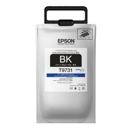 Bolsa De Tinta Epson T9731 Negro 22.500 Paginas DURABrite Pro WF-C869R