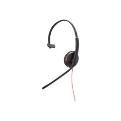 Diadema Audifonos Poly Blackwire 3210 Monoaural USB-C USB-A Con Microfono
