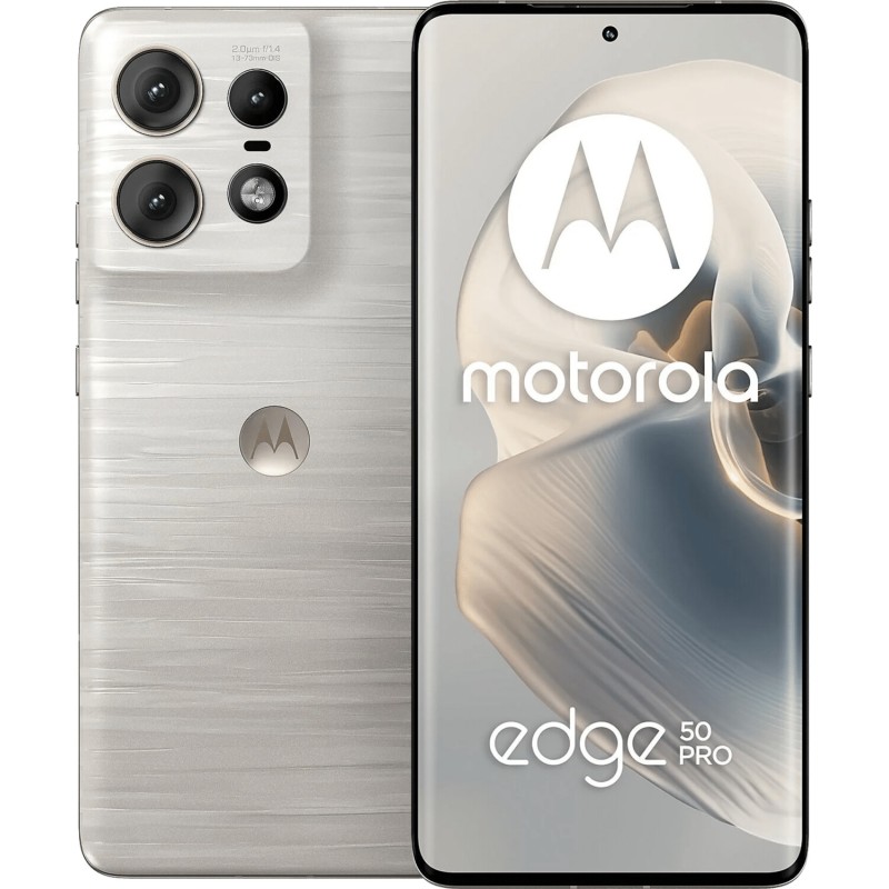 Celular Moto Edge 50 Pro 5G 6.67" Pearl 12GB 512GB