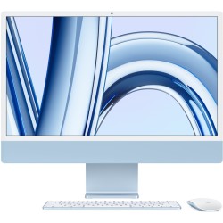 iMac 24" Pulgadas M3 8GB 256GB SSD Azul MacOs Pantalla Retina