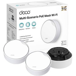 Router Tp-Link Deco X50 PoE Kit x 3 WiFi6 Malla AX3000 Doble Banda