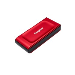 Disco De Estado Solido Externo 2TB Kingston XS1000 Rojo USB-C 3.2 Gen 2