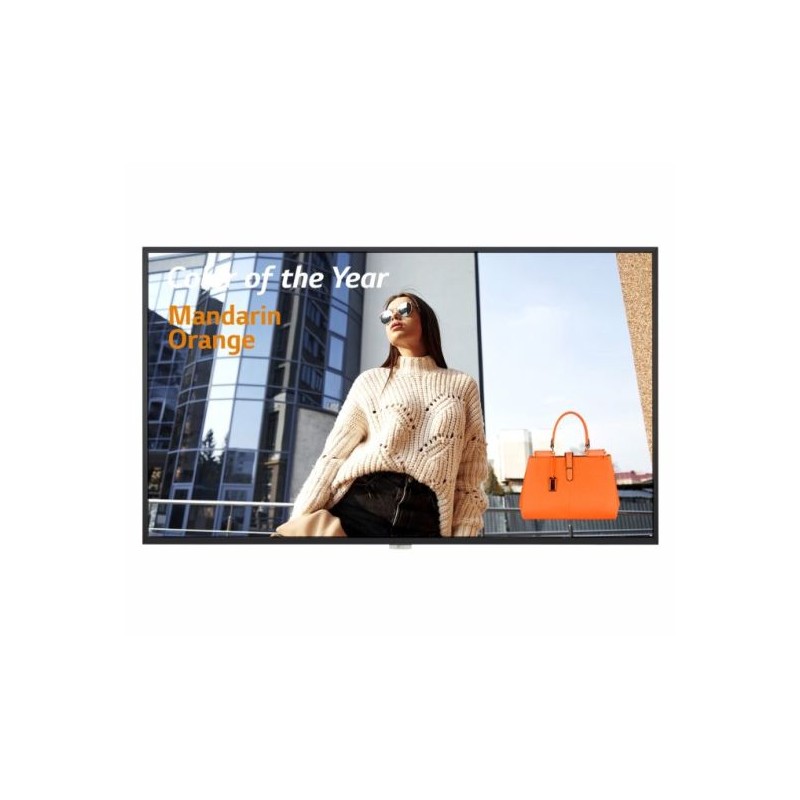 Monitor Industrial LG 49" Pulgadas UH5N-E 24x7 4K 500nit HDMI USB RJ45 DisplayPort RS232C
