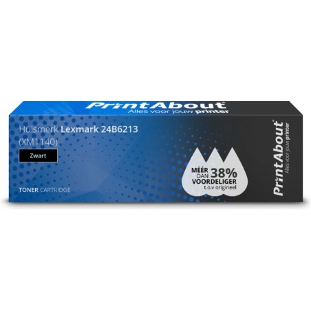 Toner PrintAbout Lexmark 24B6213 Negro 11.000 Paginas XM1140