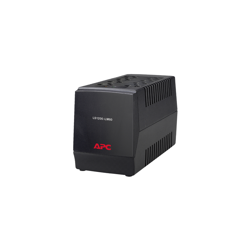 Regulador De Voltaje APC LS1200-LM60 1.2Kva 1200va 600w 120v 8 Tomas