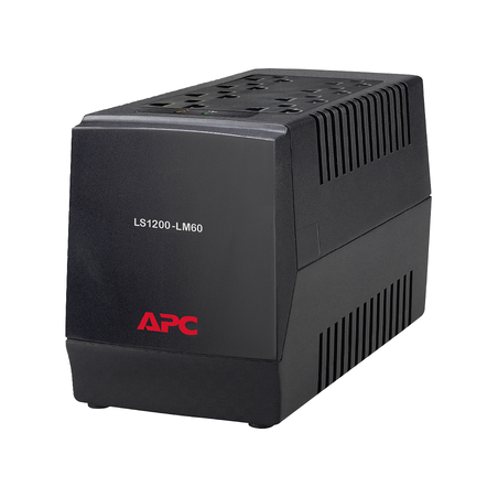 Regulador De Voltaje APC LS1200-LM60 1.2Kva 1200va 600w 120v 8 Tomas