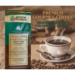 Cafe Especial Gourmet Premium Molido 500Grs Green & Brown