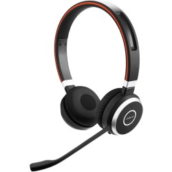 Diadema Auricular Jabra Evolve 65 SE Duo MS Stereo Inalambrico Bluetooth USB Con Microfono