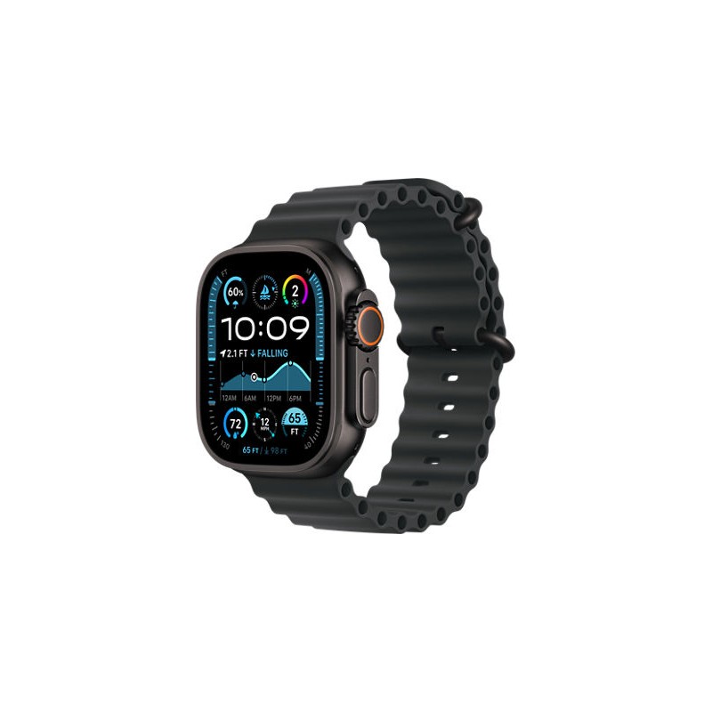 Apple Watch Ultra 2 GPS + Celular 49mm Caja Titanio Correa Negro Talla Unica