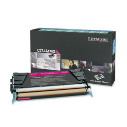Toner Lexmark C734A1MG Magenta 6.000 Paginas C734 C736 X734 X736 X738