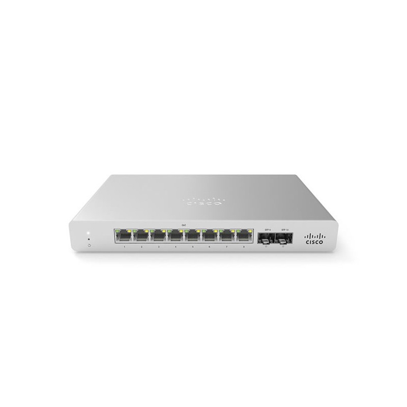 Switch Cisco APL-MS120-8FP 8 Puertos Gigabit PoE 1G L2 Cloud Managed