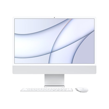 Apple iMac 24" Pulgadas M4 16GB 256GB SSD Plata MacOs Pantalla Retina Todo En Uno